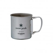 Титановая Кружка Snow Peak Ti-Single Cup 220ml MG-041FH